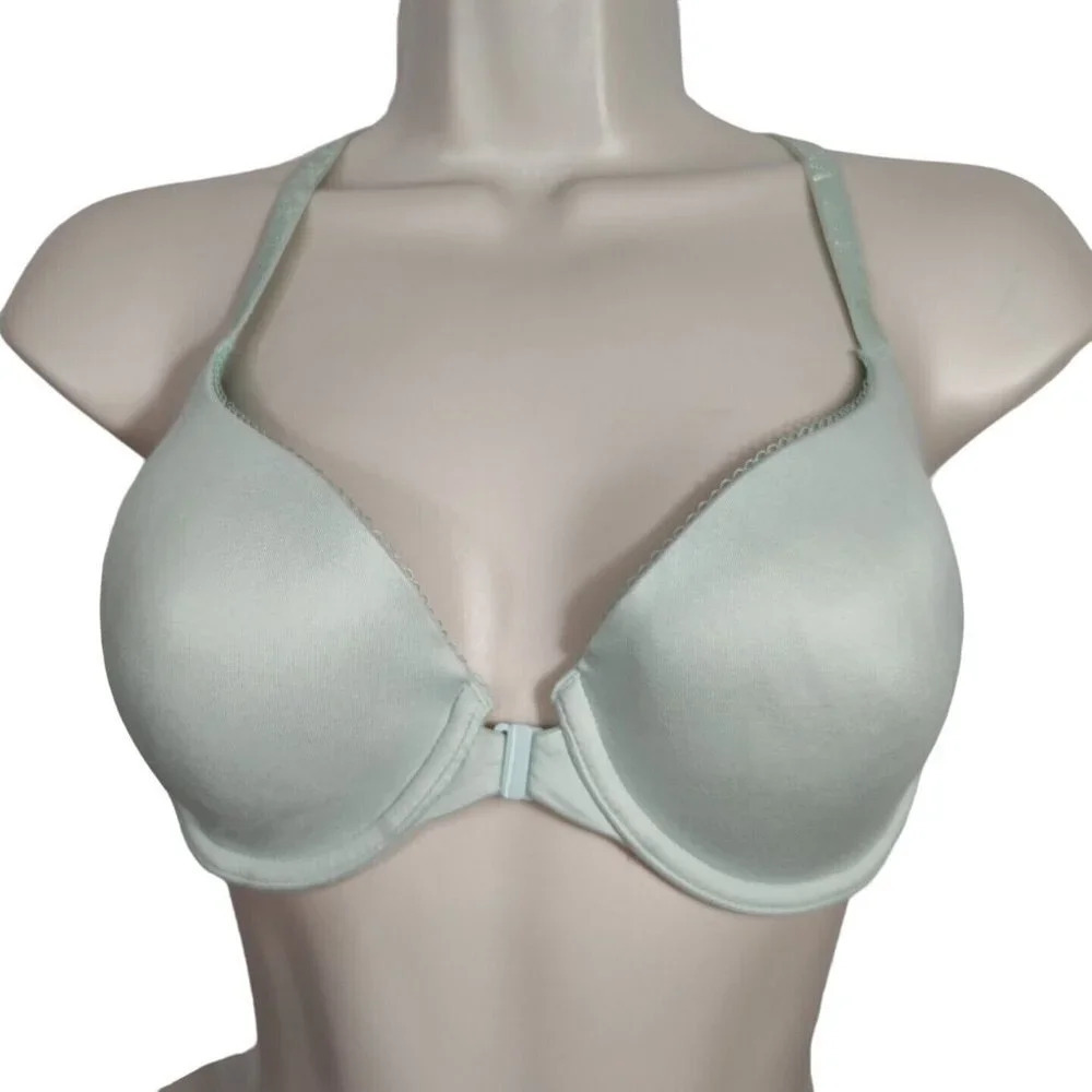 Victorias Secret Body By Victoria London Demi Bra Women Size 32DD Light Green